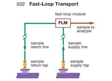 Ein Fast-Loop-Modul, montiert in einem Fast-Loop-System.  