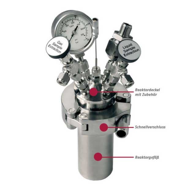 Darstellung eines Druckreaktors