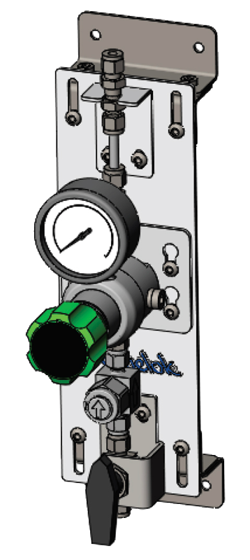 Gas Distribution System SPU Point of Use bottom to top