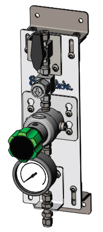 Gas Distribution System SPU Point of Use top to bottom