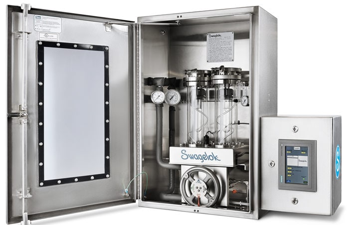 swagelok ammonia sampling system