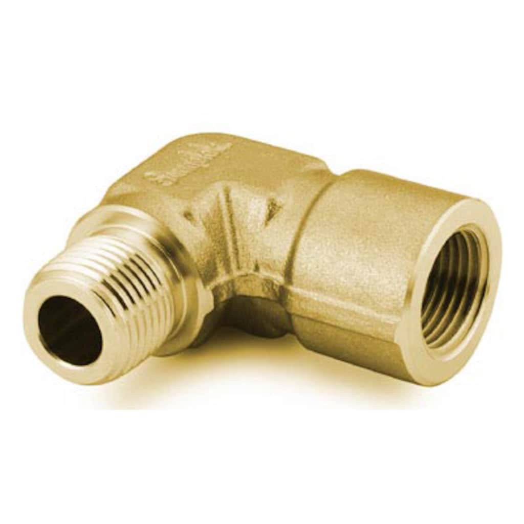 Brass Pipe Fitting, Street Elbow, 1/2 in. Female NPT x 1/2 in. Male NPT, Adapters, Pipe Fittings, Fittings, All Products