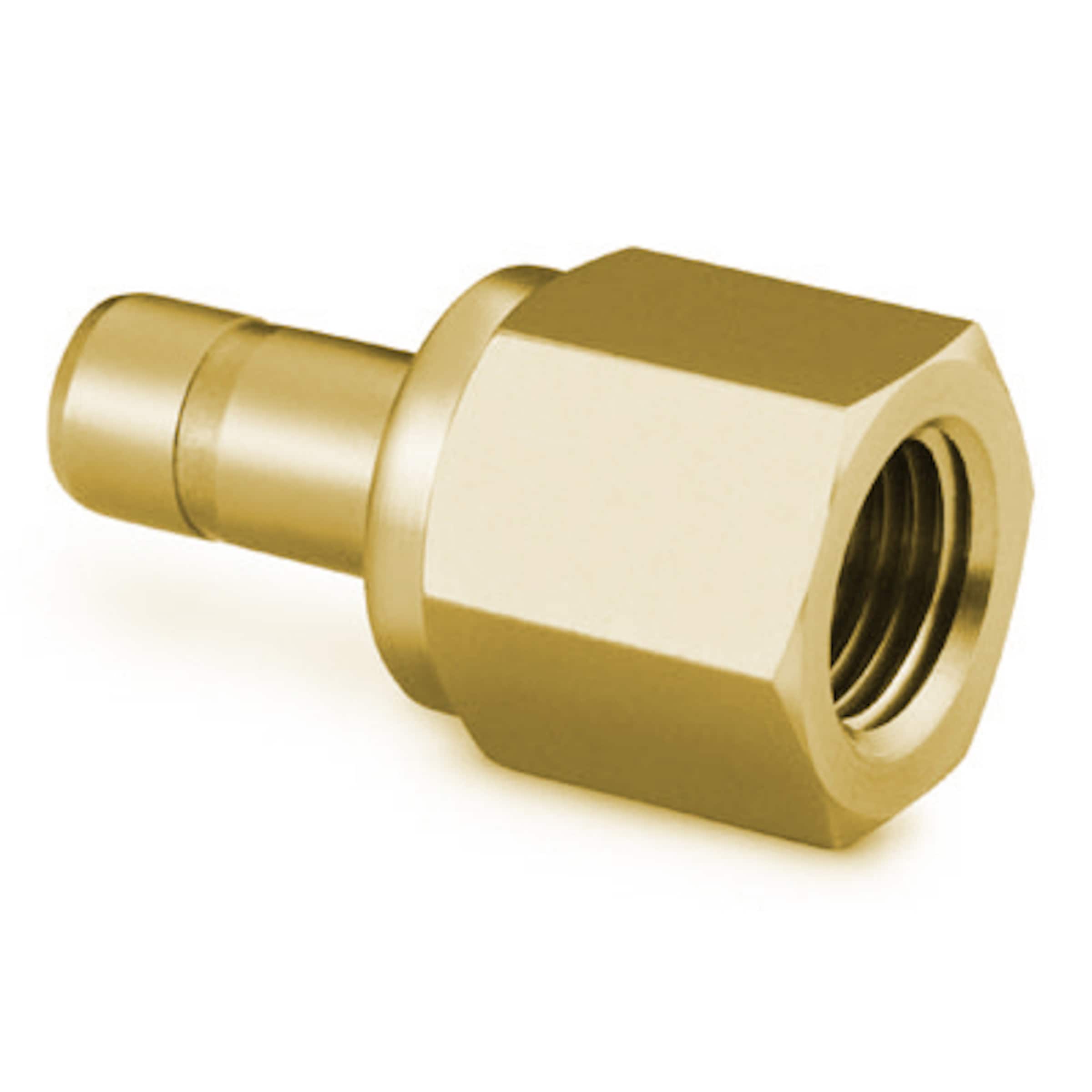 7/8 OD Compression Tube to 3/4 Male Npt Adapter Fitting Connector