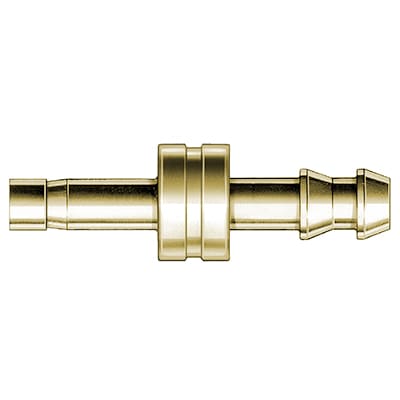 Multi-Purpose Push-On Hose End Connection, 3/8 In. Brass Tube Adapter ...