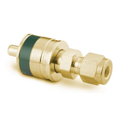 Brass Instrumentation Quick Connect Stem Without Valve, 0.3 Cv, 1/4 In ...