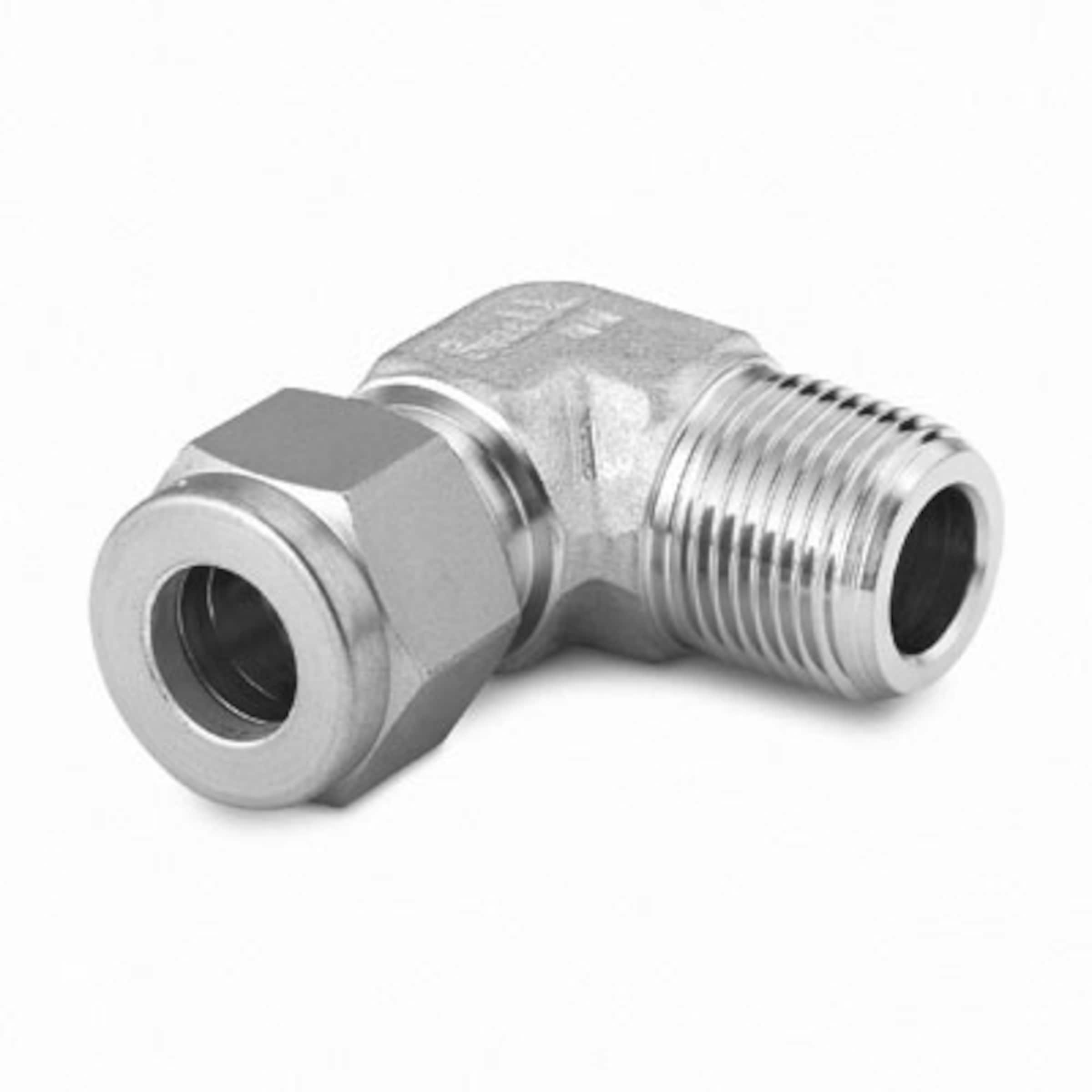 Stainless Steel Swagelok Tube Fitting, Male Elbow, 12 mm Tube OD x 1/2 in.  Male NPT, Male Connectors, Tube Fittings and Adapters, Fittings, All  Products