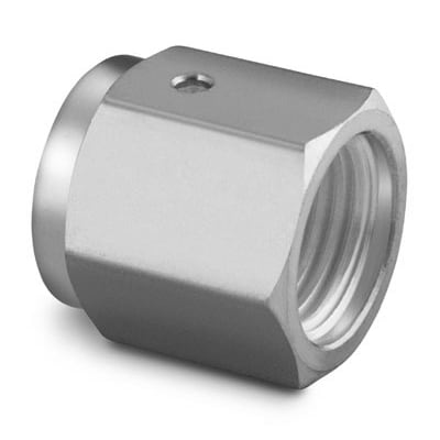 316 Stainless Steel VCR Face Seal Fitting, 3/4 in. Female Nut
