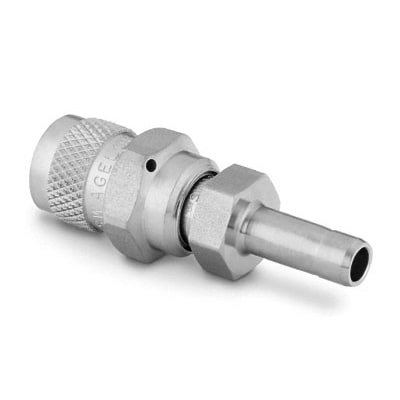316 Stainless Steel Purge Valve, 1/4 in. Tube Adapter | Bleed and