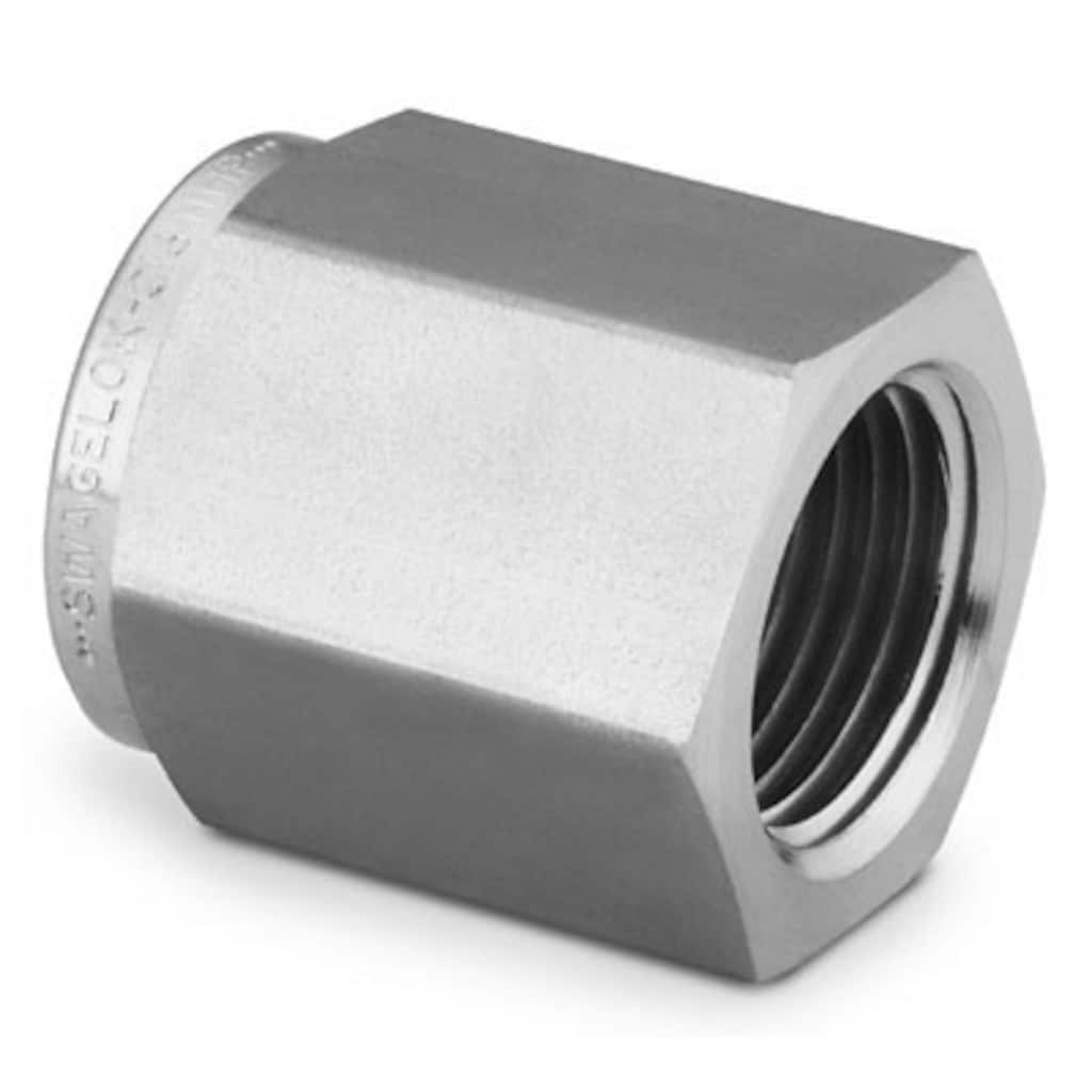 Stainless Steel Pipe Fitting, Pipe Cap, 1/2 in. Female NPT, Caps and Plugs, Pipe Fittings, Fittings, All Products