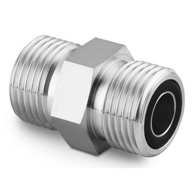 Stainless Steel VCO O-Ring Face Seal Fitting, Union, 1/2 in. VCO