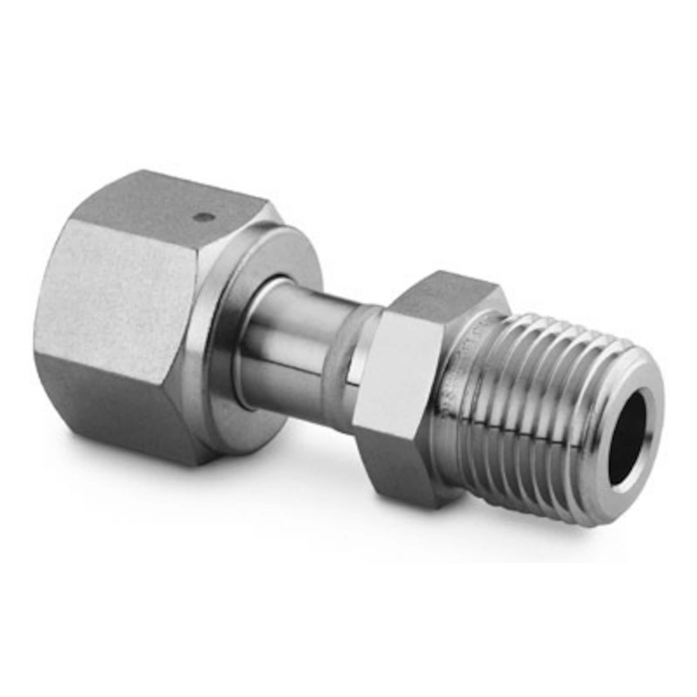 316 Stainless Steel Welded VCR Face Seal Fitting, Male NPT