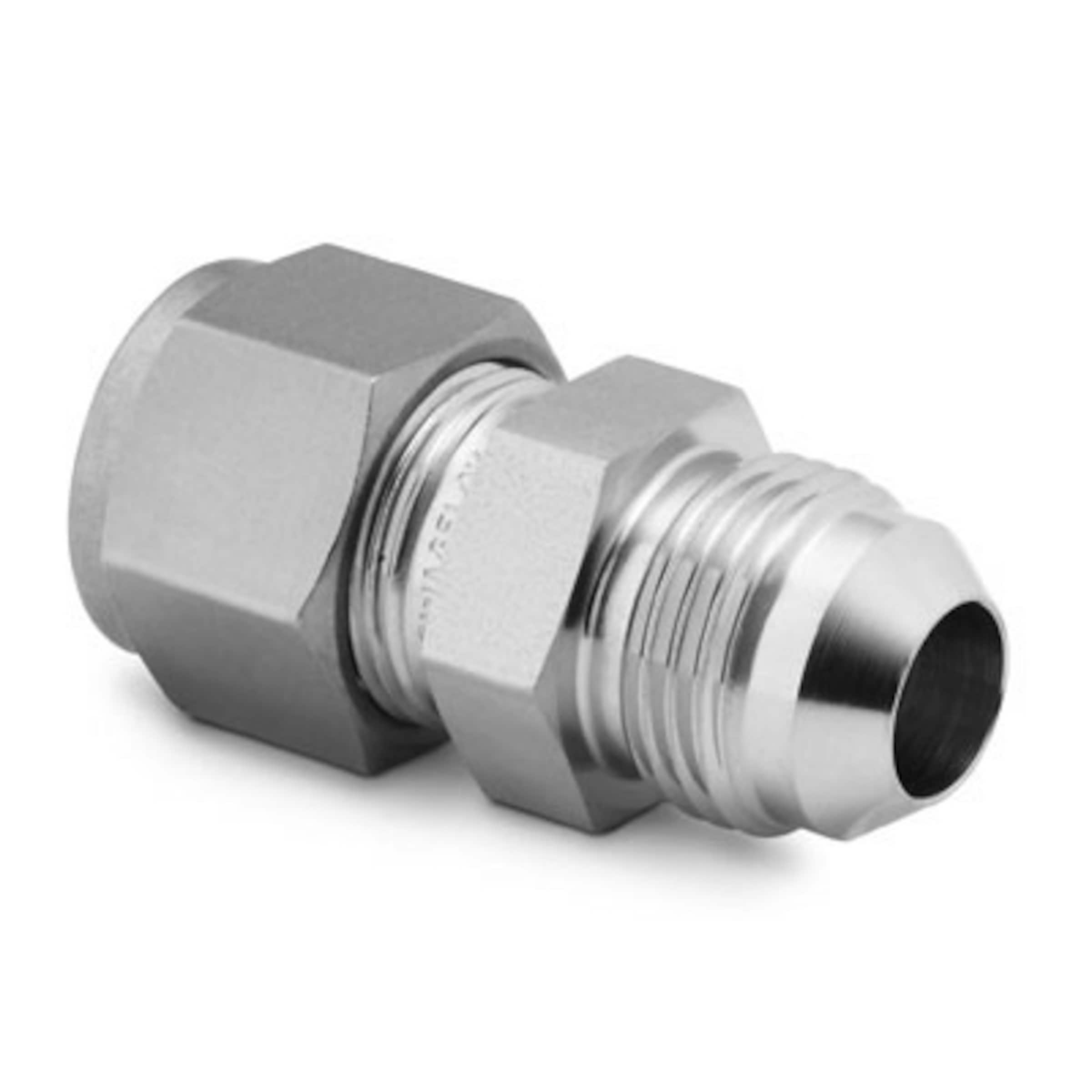Stainless Steel Swagelok Tube Fitting, Union, 1/2 in. Tube OD, Unions, Tube Fittings and Adapters, Fittings, All Products