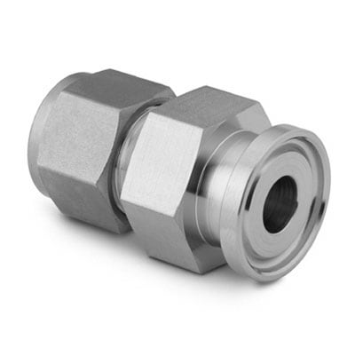 Quick clamp sanitary store tube fittings