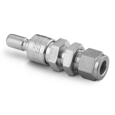 Stainless Steel Instrumentation Quick Connect Stem without Valve, 0.3 ...