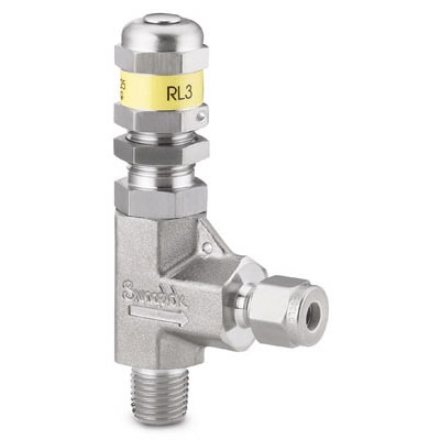 Stainless Steel Low Pressure Proportional Relief Valve, 1/4 In. MNPT X ...