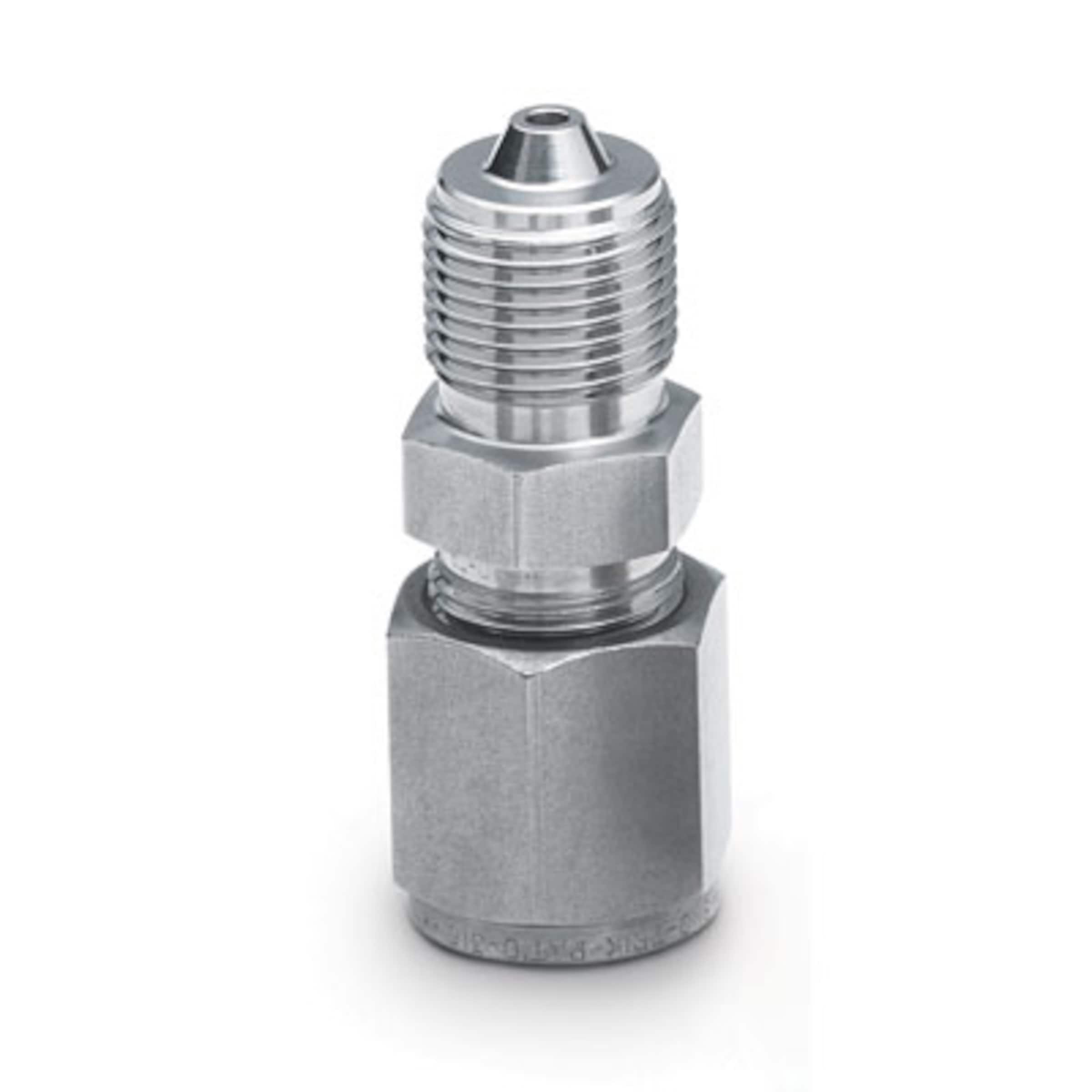 316 Stainless Steel High Pressure Fitting, 9/16-18 High Pressure